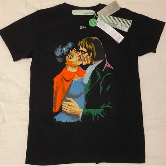 off white kiss tee
